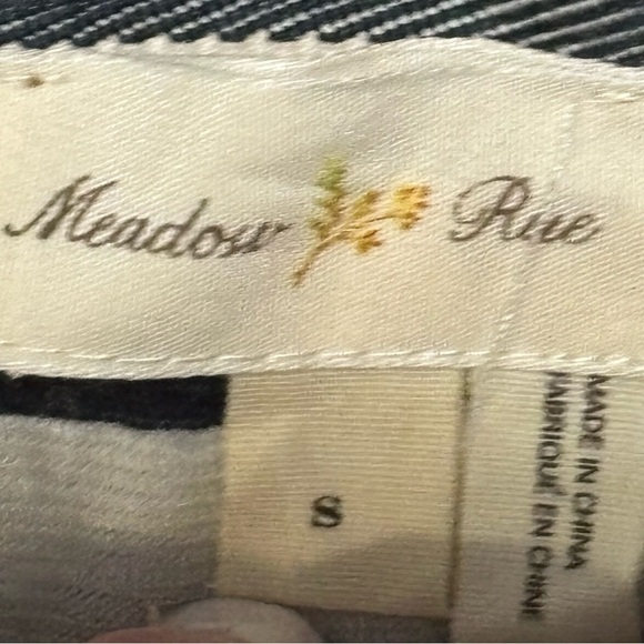 Meadow Rue Anthropologie tank top tribal print Chevron v-neck soft modal S - Picture 9 of 10